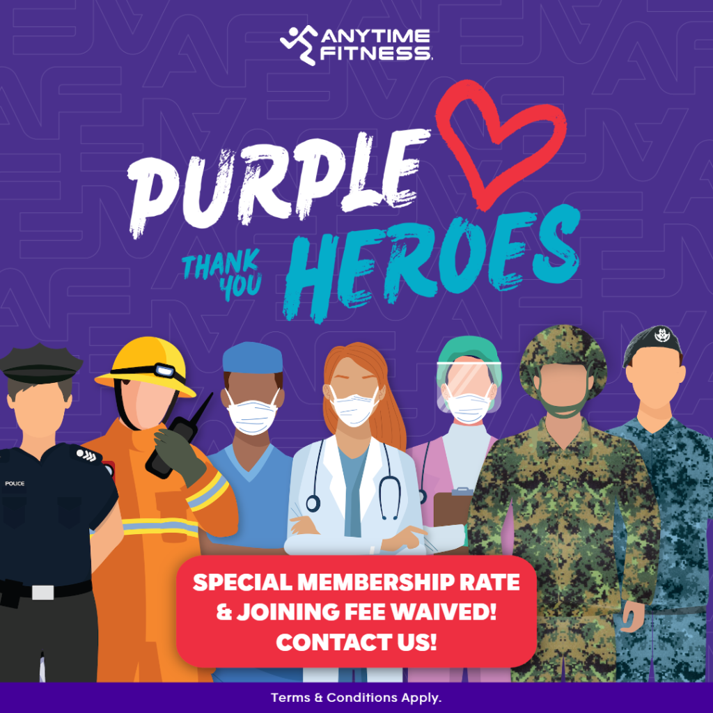 Purple Heroes - Anytime Fitness